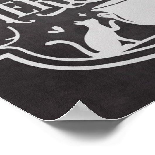 Zauberspeisen und Erinnerungen Halloween Poster (Ecke)