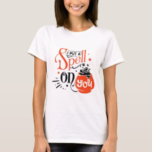 Zauberspruch, den ich dir zu Halloween-heiliger Ja T-Shirt
