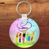 Zauberspruch Schlüsselanhänger (Vorderseite)