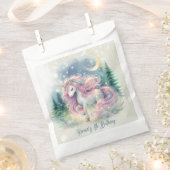 Zaubersprudelnder, whimsicaler Einhorn-Kindergebur Geschenktütchen (Ausgeschnitten)