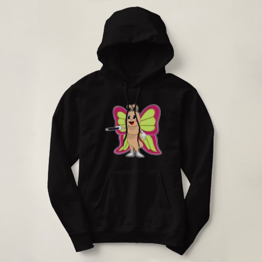 Zauberstab für Schmetterlinge Hoodie (Design vorne)