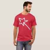 Zauberstab-Geschenk T-Shirt (Vorne ganz)