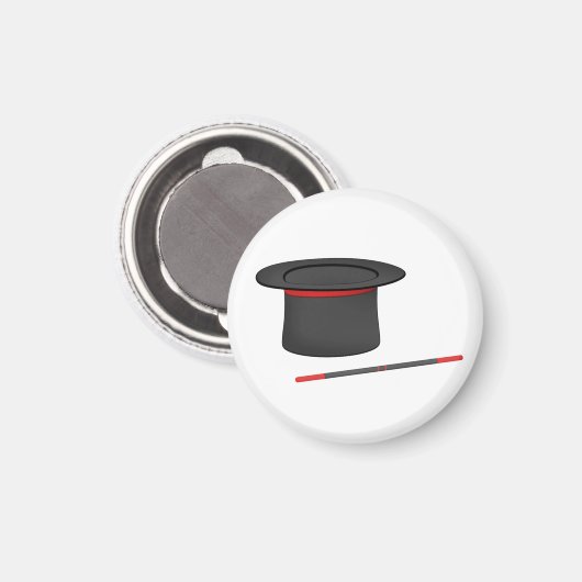Zauberstab Magnet (Vorderseite/Rückseite)