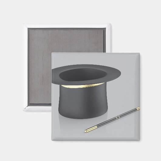 Zauberstab Magnet (Vorderseite/Rückseite)