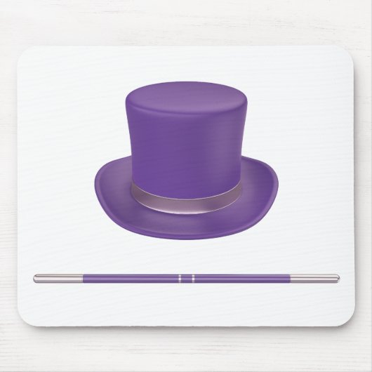 Zauberstab Mousepad (Vorne)