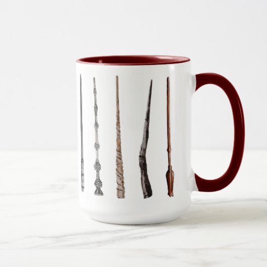 Zauberstab-Tasse in Rot Tasse (Rechts)