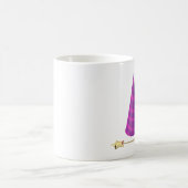 Zauberstab und Kegel-Hut Kaffeetasse (Mittel)