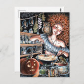 Zauberstoß Postkarte (Vorne/Hinten)