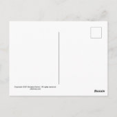 Zauberstoß Postkarte (Rückseite)