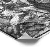 Zauberszene Poster (Ecke)