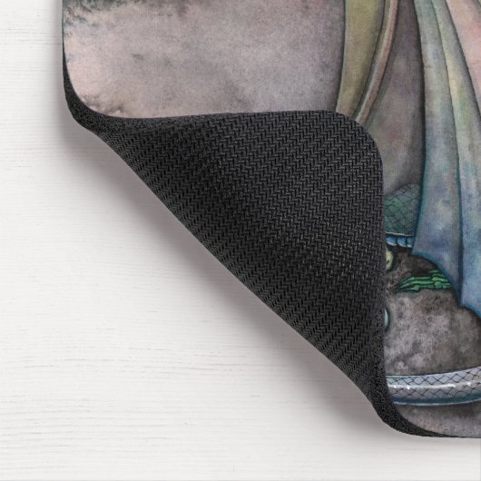 Zauberte Dusk Fairy Dragon Mousepad (Ecke)