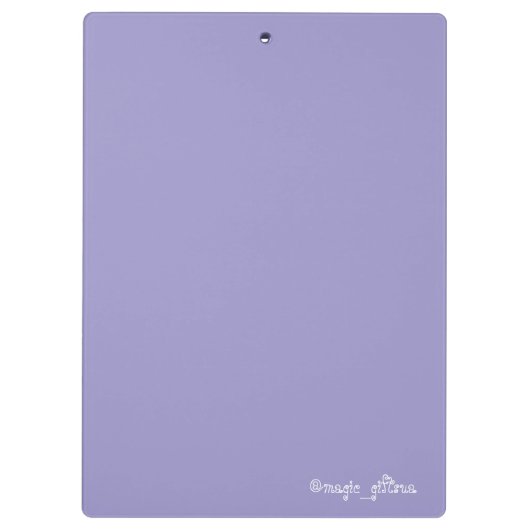 Zaubertier Klemmbrett (Rückseite)