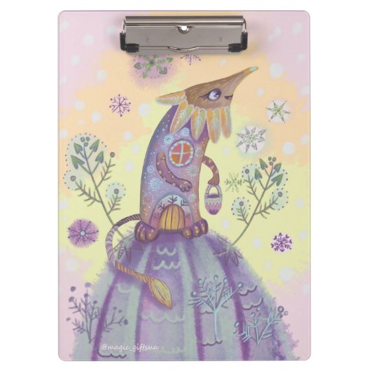 Zaubertier Klemmbrett (Vorderseite)