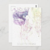 Zaubertinte Postkarte (Vorne/Hinten)