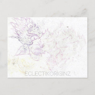 Zaubertinte Postkarte