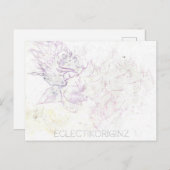 Zaubertinte Postkarte (Vorne/Hinten)