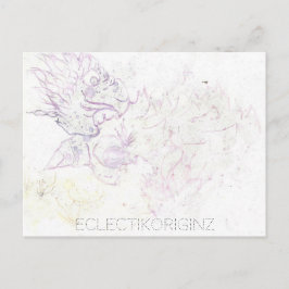 Zaubertinte Postkarte