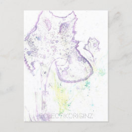 Zaubertinte Postkarte