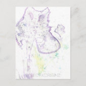 Zaubertinte Postkarte (Vorderseite)