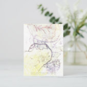 Zaubertinte Postkarte (Stehend Vorderseite)