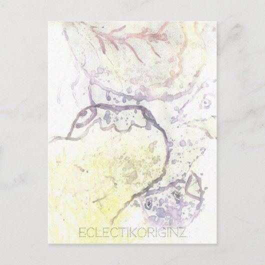 Zaubertinte Postkarte (Vorderseite)