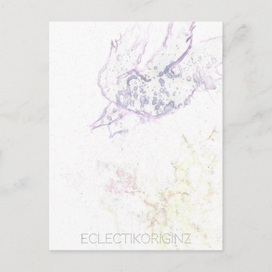 Zaubertinte Postkarte (Vorderseite)