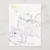 Zaubertinte Postkarte (Vorderseite)