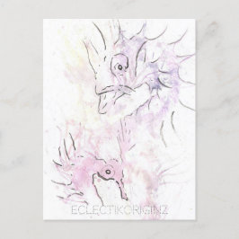 Zaubertinte Postkarte