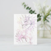 Zaubertinte Postkarte (Stehend Vorderseite)