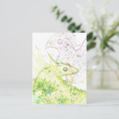 Zaubertinte Postkarte (Stehend Vorderseite)