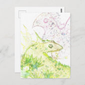 Zaubertinte Postkarte (Vorne/Hinten)