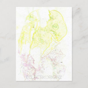 Zaubertinte Postkarte