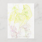 Zaubertinte Postkarte (Vorderseite)