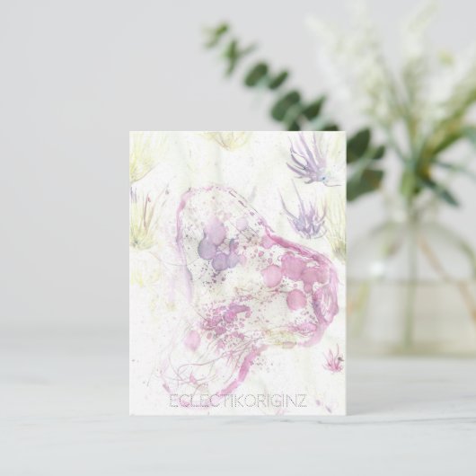 Zaubertinte Postkarte (Stehend Vorderseite)