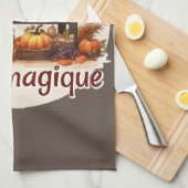 Zaubertisch Geschirrtuch (Viertel Falte)