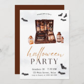 Zaubertrank Fall Halloween-Party Einladung (Vorne/Hinten)