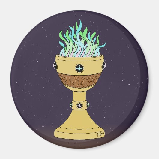 Zaubertrank in Mazer und Chalice Combo Magnet (Vorne)