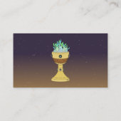 Zaubertrank in Mazer und Chalice Combo Visitenkarte (Rückseite)