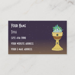 Zaubertrank in Mazer und Chalice Combo Visitenkarte