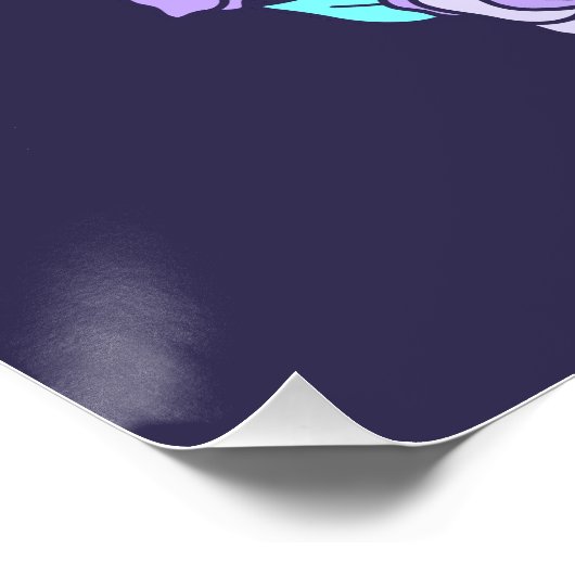 Zaubertrank Niedlich rosa Halloween-Flasche Poster (Ecke)