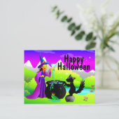 Zaubertrank Postkarte (Stehend Vorderseite)