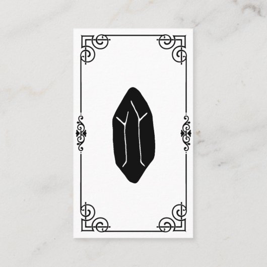 Zaubertrank Weiße Hexerei Visitenkarte (Rückseite)