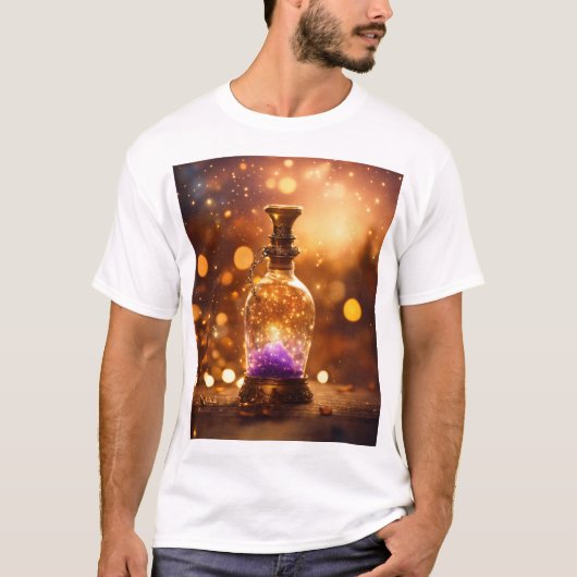 Zaubertränke Design verzauberter T - Shirt (Vorderseite)