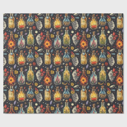 Zaubertränke Geschenkpapier (Flach)