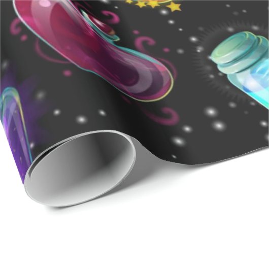 Zaubertränke Geschenkpapier (Rolleneckpunkt)