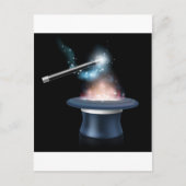 Zaubertrick Postkarte (Vorderseite)