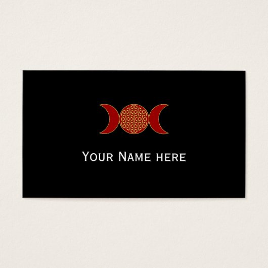 Zaubertriple Moon - Geist-Blume des Lebens 1 (Vorderseite)