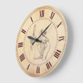 Zauberuhr-Spaß, macht dich jünger Große Wanduhr (Winkel)