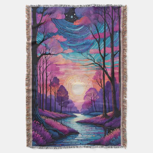 Zauberwald Decke (Vorderseite Vertikal)