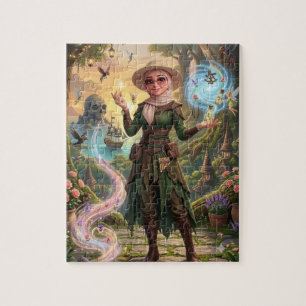 Zauberwald-Fantasie-Puzzle Puzzle